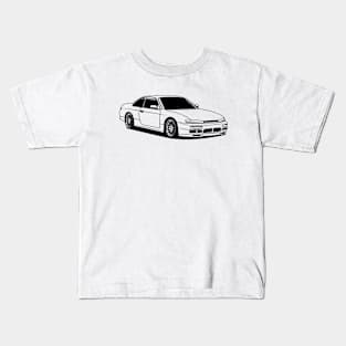 Jdm silvia black print Kids T-Shirt